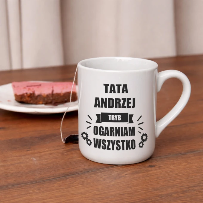 Personalizowany kubek z własnym zdjęciem dla taty na Dzień Taty