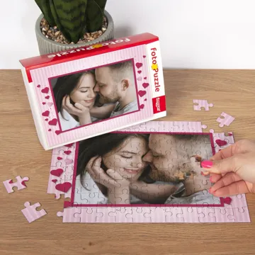 Puzzle ze zdjęcia fotopuzzle dla chłopaka na Dzień Chłopaka z pudełkiem 96 elementów