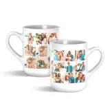 Kubek personalizowany ze zdjęciem i napisem kolaż 24 zdjęć