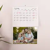 Kalendarz ścienny planer duży format A3+ z Twoim zdjęciem