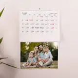 Kalendarz ścienny planer duży format A3+ z Twoim zdjęciem