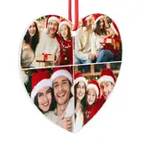 Personalizowany prezent na Mikołajki zawieszka do auta z Twoich zdjęć