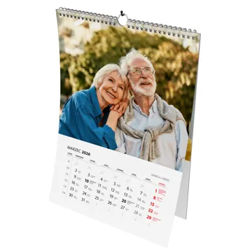 Fotokalendarz na prezent dla Dziadków 13-stronicowy duży format A3+ Twoje zdjęcia