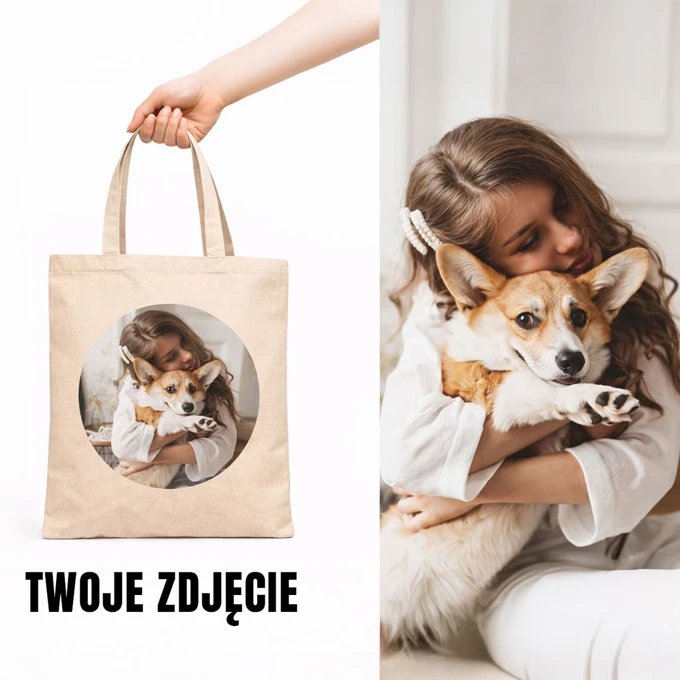 Torba personalizowana ze zdjęciem Twoim nadrukiem
