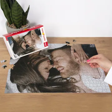 Fotopuzzle na prezent dla chłopaka na Dzień Chłopaka z pudełkiem 500 el.