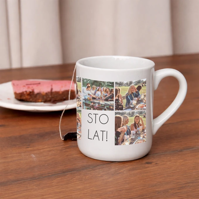 Prezent na urodziny personalizowany kubek z Twoich zdjęć