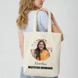 Torba na zakupy z Twoim zdjęciem imieniem