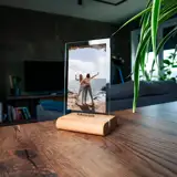 Ramka ze zdjęciem i napisem na szkle akrylowym mini