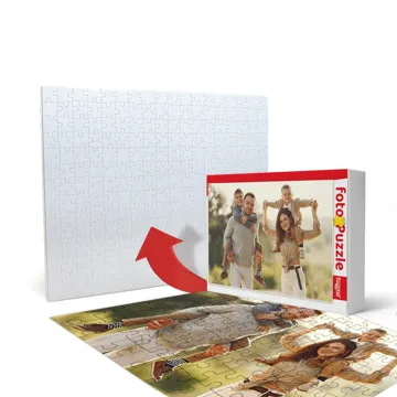 Podkładka do układania puzzli 96 elementów z klejem i zestawem montażowym do zawieszenia