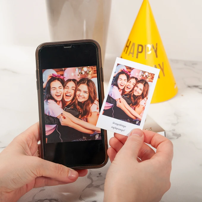Podziękowania polaroid prezent dla gości na 18 urodziny zdjęcia z podpisem 40 sztuk