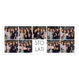 Kubek ze zdjęciem na urodziny Twój nadruk z czarnym wnętrzem