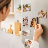 Magnesy ze zdjęciem na lodówkę prostokąt 9x6 cm 16 sztuk