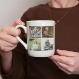 Kubek personalizowany ze zdjęciem i napisem kolaż 9 zdjęć