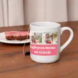 Kubek z własnym zdjęciem najlepsza mama na świecie