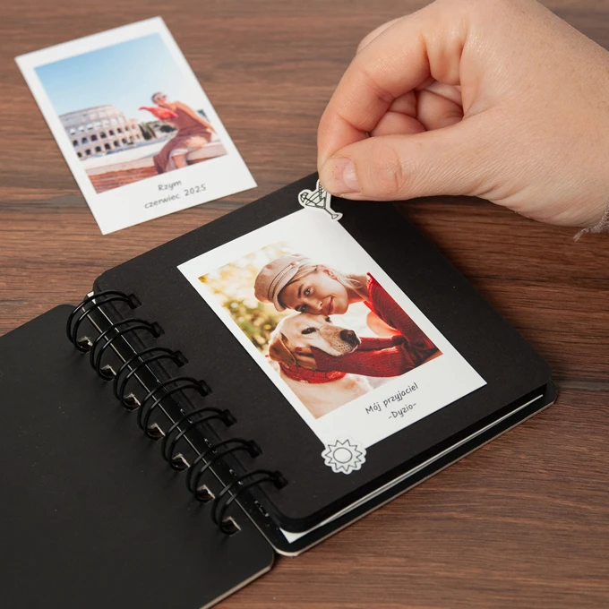Mini album na zdjęcia instax 12 kart sztywna oprawa