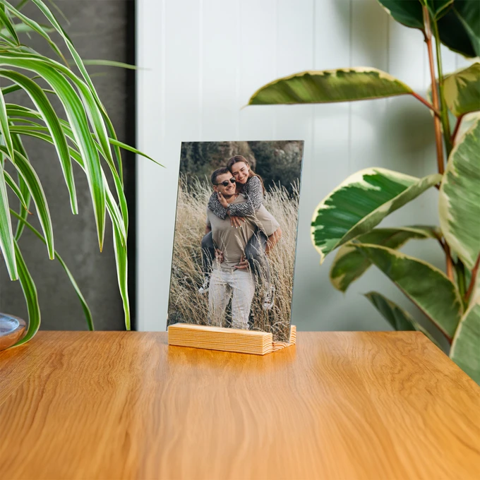 Zdjęcie na szkle ramka ze zdjęciem na szkle akrylowym full foto 21x15 cm