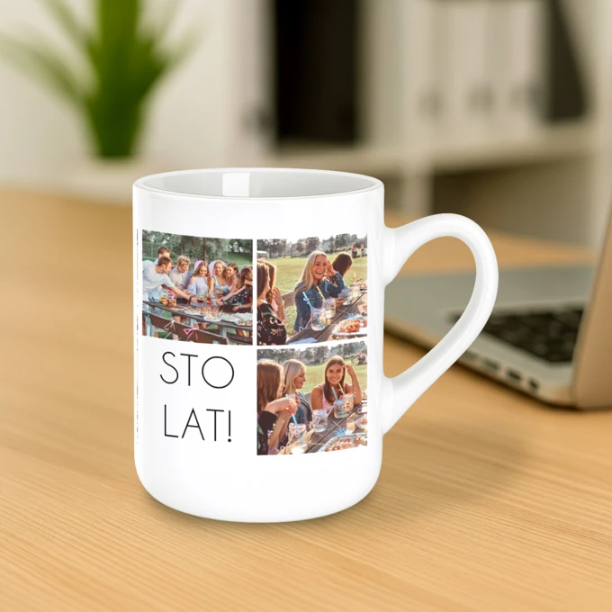 Prezent na urodziny personalizowany kubek z Twoich zdjęć