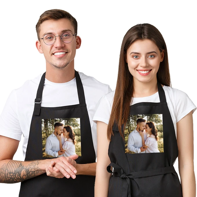 Fartuch kuchenny ze zdjęciem własnym nadrukiem full foto