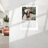 Kalendarz ze zdjęć ścienny spirala pionowy A4 Klasyczny