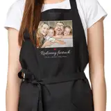 Fartuch kuchenny dla całej rodziny ze zdjęciem własnym tekstem