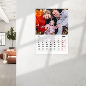 Fotokalendarz z Twoimi zdjęciami 13-stronicowy A4 terminarz Full Foto