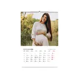 Personalizowany kalendarz ze zdjęciami na 2026 rok ścienny 13 stron na prezent A4