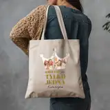 Torba z Twoim zdjęciem zabawnym nadrukiem na prezent dla Mamy Babci Przyjaciółki