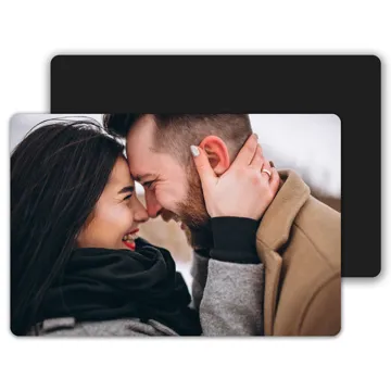 Foto magnes ze zdjęciem na lodówkę prezent na Dzień Chłopaka wykończenie matowe 15x10 cm