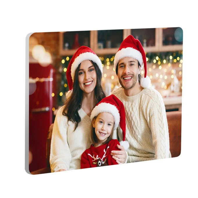 Magnes akrylowy ze zdjęciem na lodówkę prostokąt średni full foto