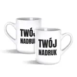 Biały kubek z Twoim nadrukiem zdjęciem grafiką