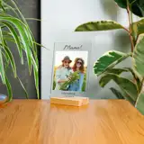 Statuetka dla mamy ze zdjęciem i dedykacją ramka ze zdjęciem na podziękowanie 15x21 cm