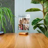 Zdjęcie na szkle akrylowym na prezent kolaż zdjęć A5