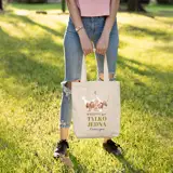 Torba z Twoim zdjęciem zabawnym nadrukiem na prezent dla Mamy Babci Przyjaciółki