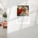 Kalendarz ścienny dla babci ze zdjęciami na prezent A4 na spirali