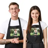 Fartuch kuchenny ze zdjęciem własnym nadrukiem dla Dziadka