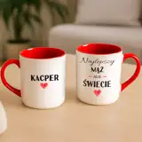 Personalizowany kubek z imieniem prezent dla męża