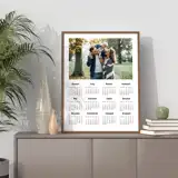 FotoKalendarz ze zdjęciami plakatowy Klasyczny A3