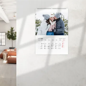 Kalendarz ścienny ze zdjęciami A4 na spirali Panorama Foto