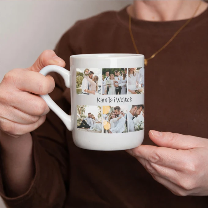 Personalizowany kubek z własnym zdjęciem nasze wspomnienia