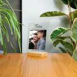 Statuetka dla taty ze zdjęciem i dedykacją ramka ze zdjęciem na podziękowanie 15x21 cm