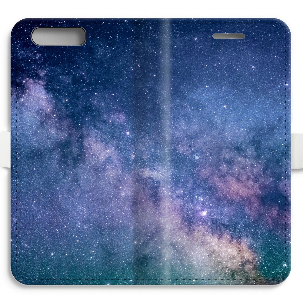 Huawei Ascend P10 Volledig Geprint Flip Hoesje Nebula huawei kopen in de aanbieding