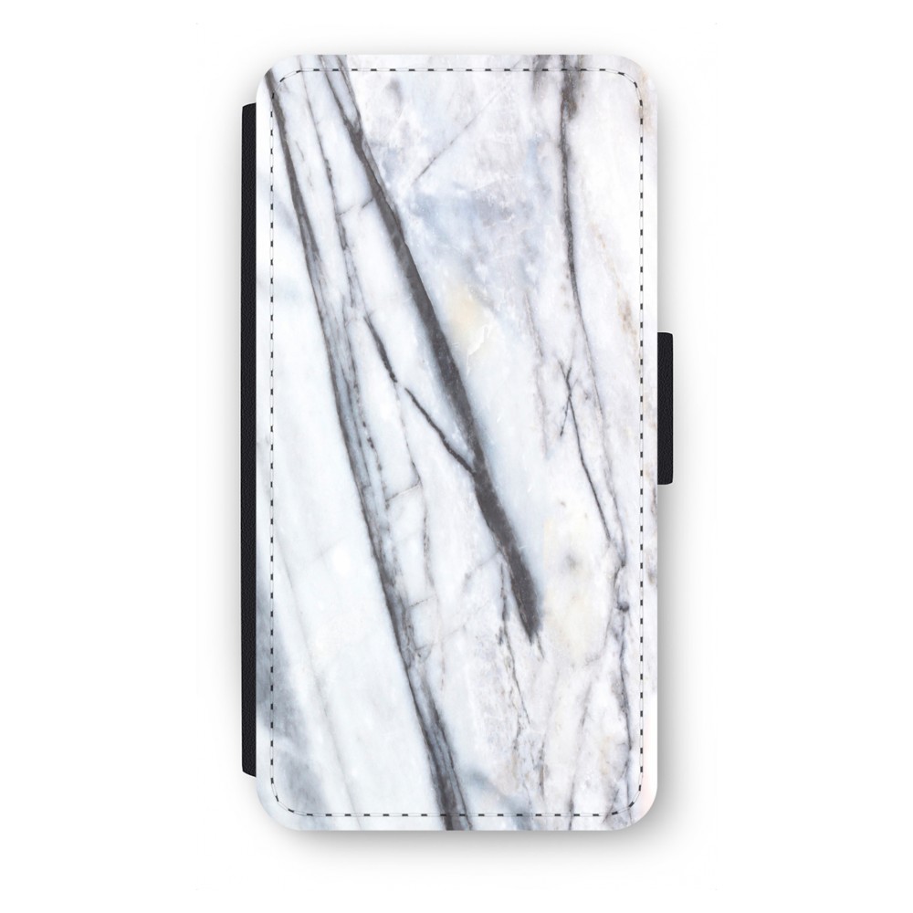 Huawei Ascend P10 Lite Flip Hoesje Gestreepte Marmer huawei kopen in de aanbieding