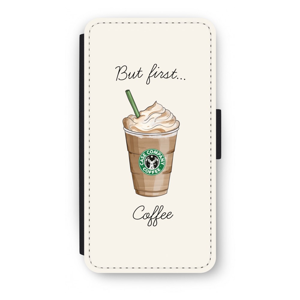 Huawei P9 Lite Flip Hoesje But First Coffee huawei kopen in de aanbieding Huawei P9 Lite Flip Hoesje But First Coffee huawei kopen in de aanbieding