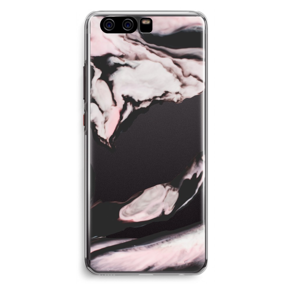 Huawei P10 Transparant Hoesje Soft Roze Stroom huawei kopen in de aanbieding