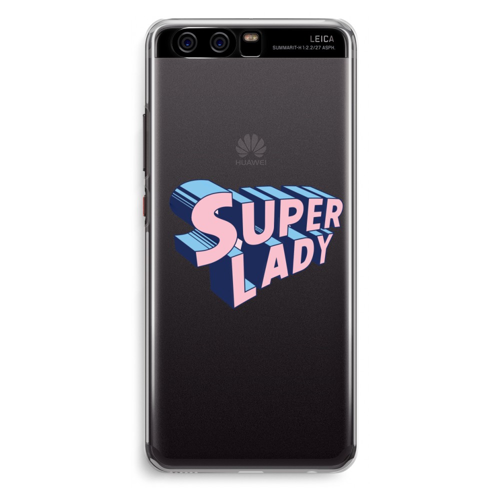 Huawei P10 Transparant Hoesje Soft Superlady huawei kopen in de aanbieding