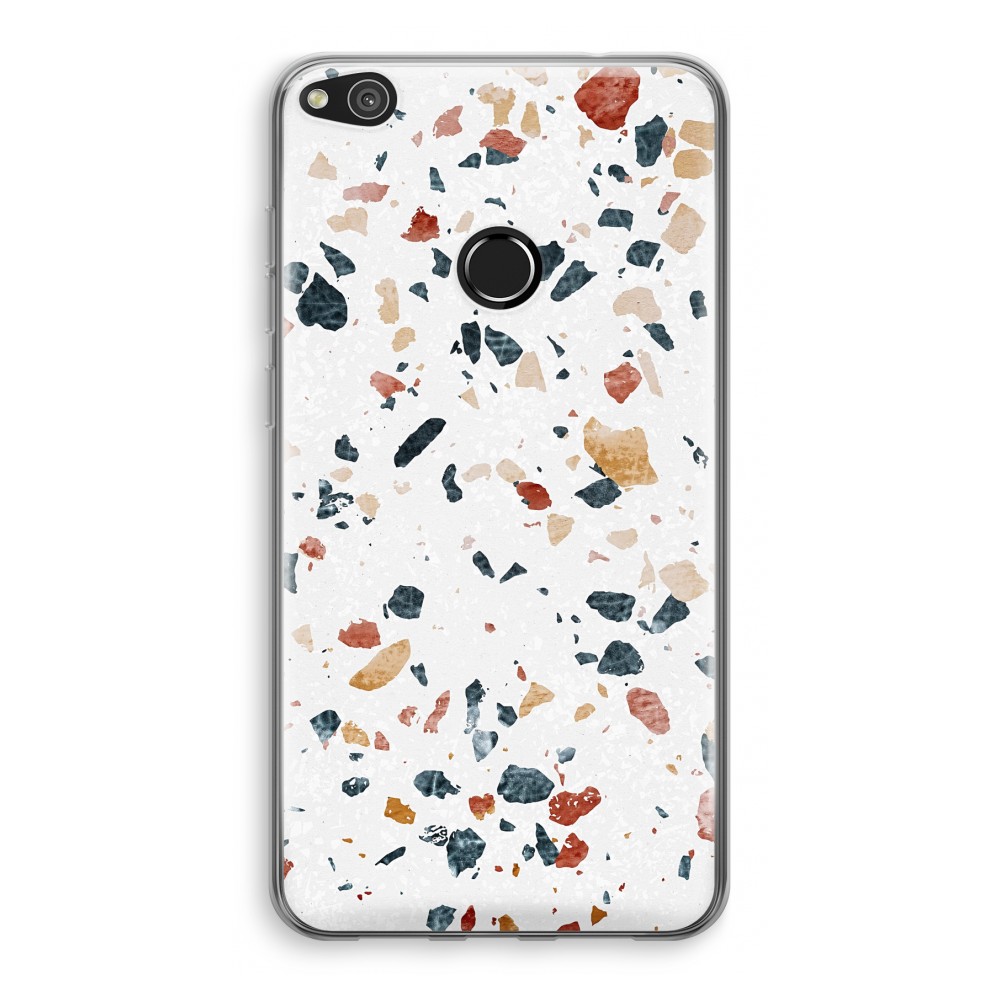 Huawei Ascend P8 Lite 2017 Transparant Hoesje Soft Terrazzo N Graden 4 huawei kopen in de aanbieding