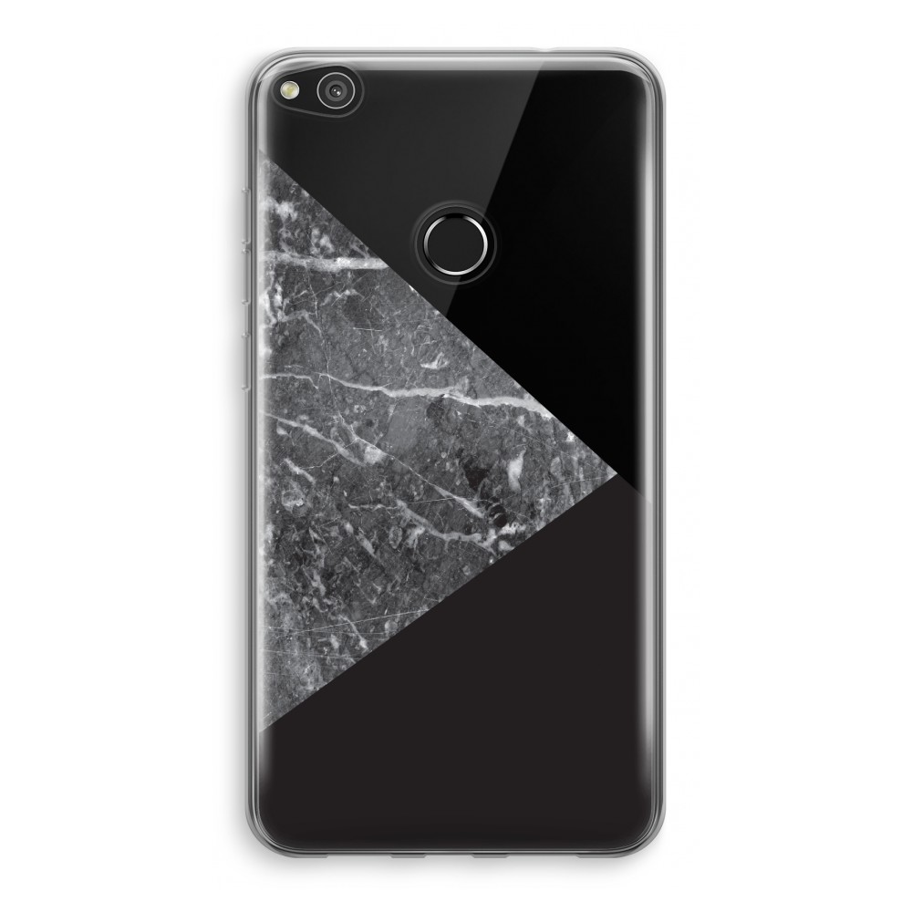 Huawei Ascend P8 Lite 2017 Transparant Hoesje Soft Combinatie Marmer huawei kopen in de aanbieding