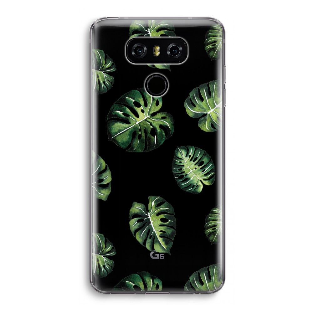 Lg G6 Transparant Hoesje Soft Tropische Bladeren lg kopen in de aanbieding Lg G6 Transparant Hoesje Soft Tropische Bladeren lg kopen in de aanbieding