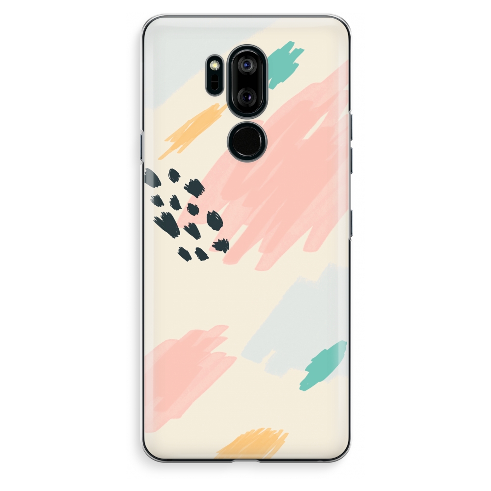 Lg G7 Thinq Transparant Hoesje Soft Sunday Chillings lg kopen in de aanbieding