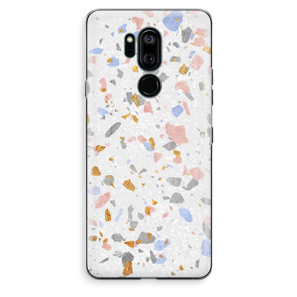 Lg G7 Thinq Transparant Hoesje Soft Terrazzo N Graden 8 lg kopen in de aanbieding